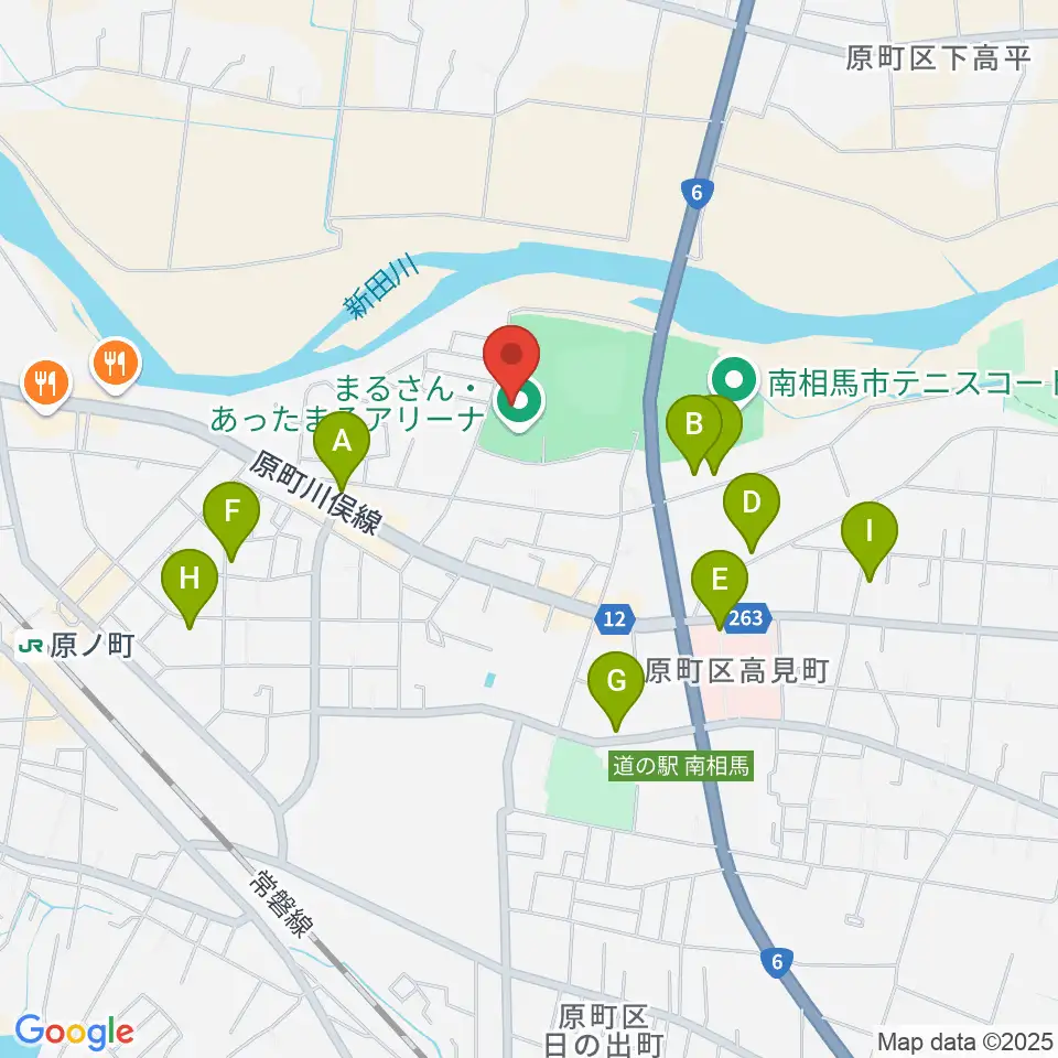 まるさん・あったまるアリーナ周辺の駐車場・コインパーキング一覧地図