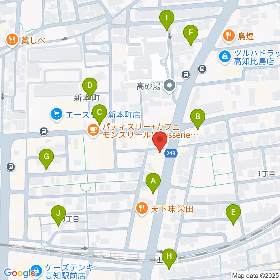 プレイヤーズラボ周辺の駐車場・コインパーキング一覧地図