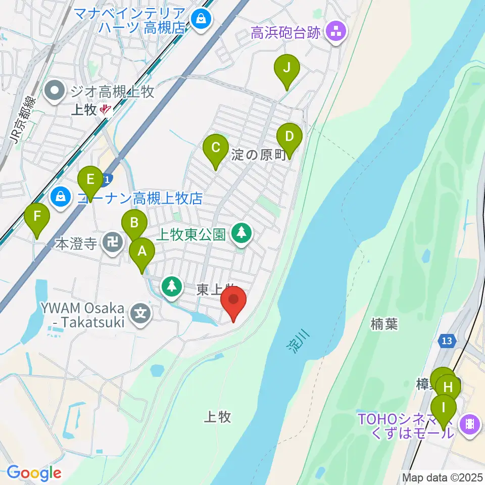 サロンドゥムジークカンマキ周辺の駐車場・コインパーキング一覧地図