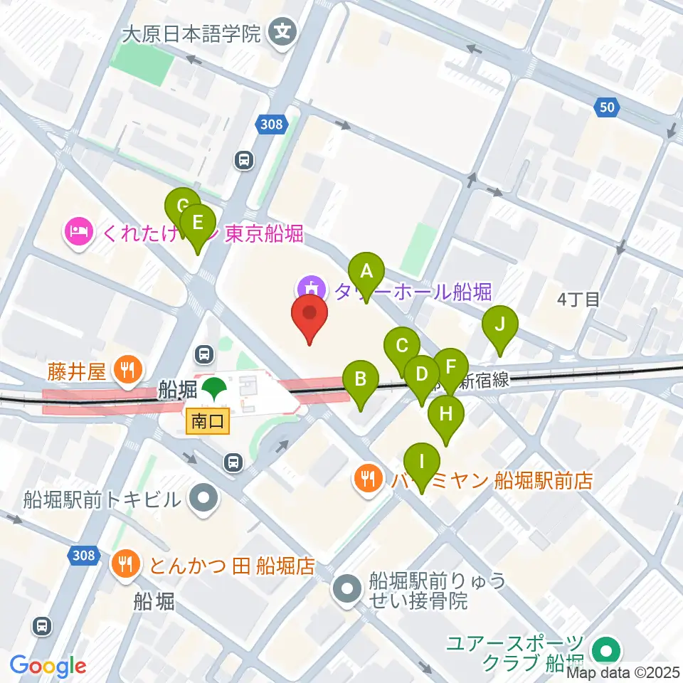 船堀シネパル周辺の駐車場・コインパーキング一覧地図