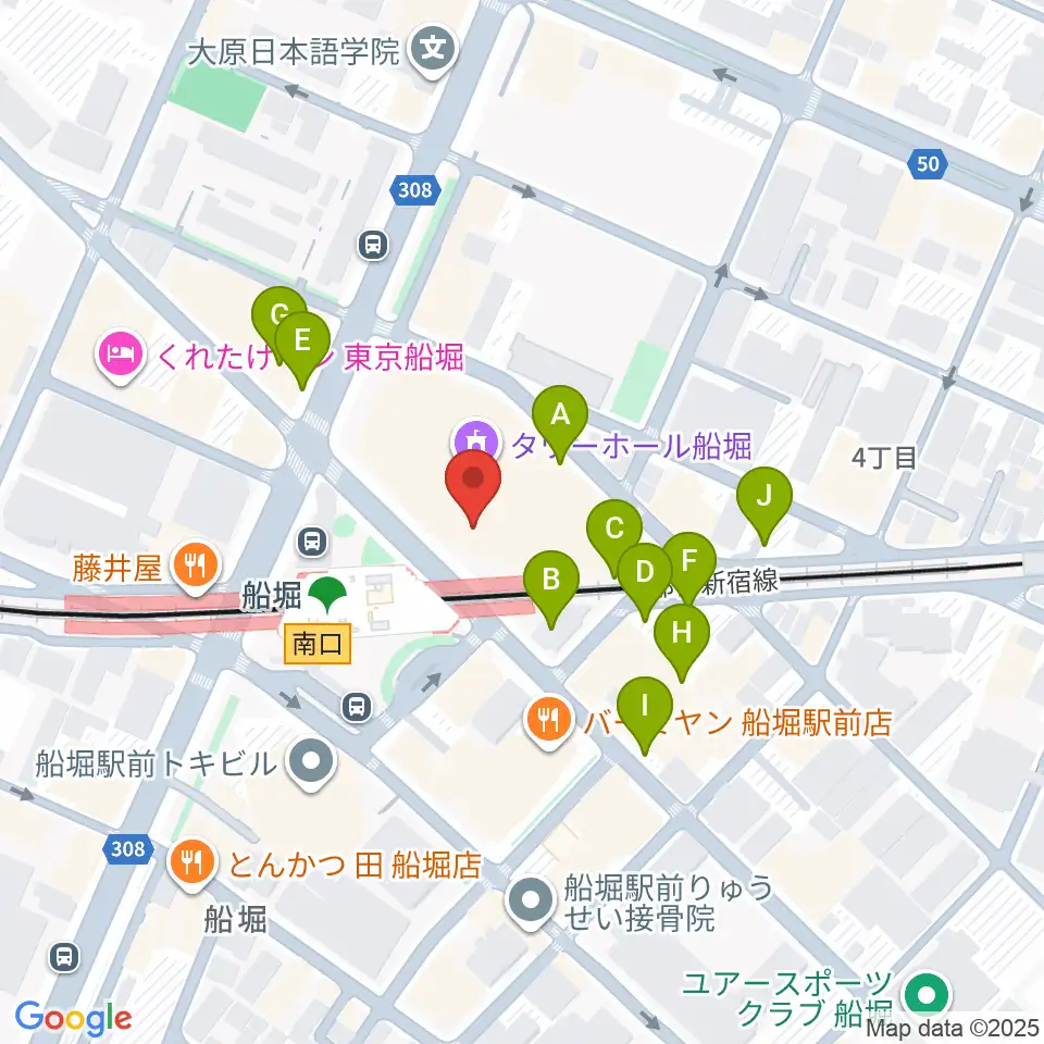船堀シネパル周辺の駐車場・コインパーキング一覧地図