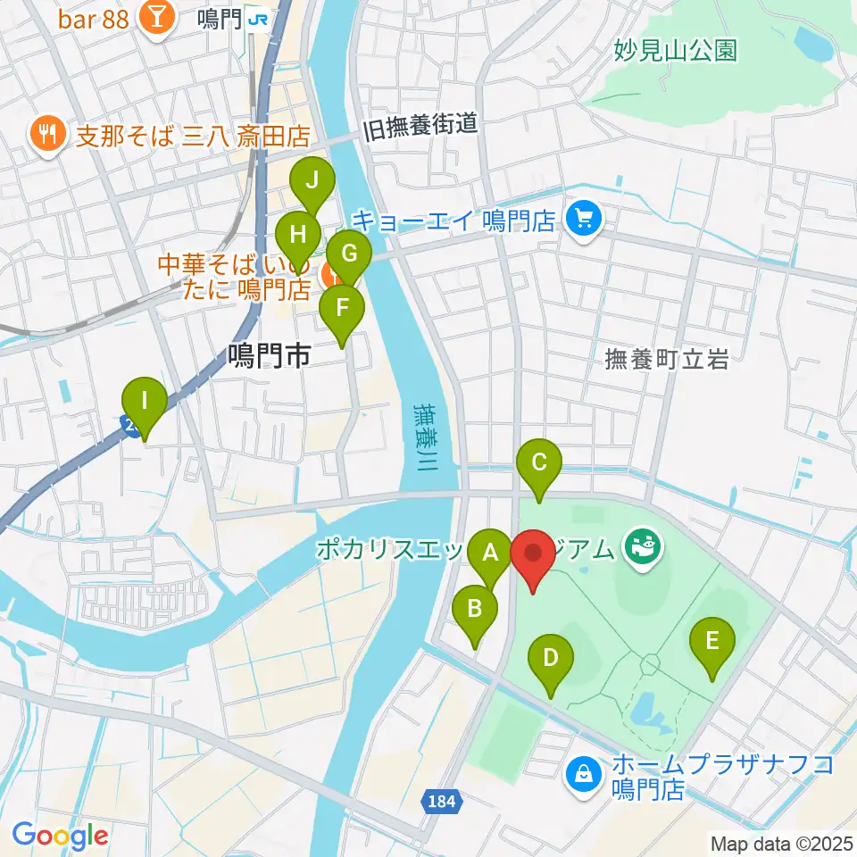 ソイジョイ武道館周辺の駐車場・コインパーキング一覧地図