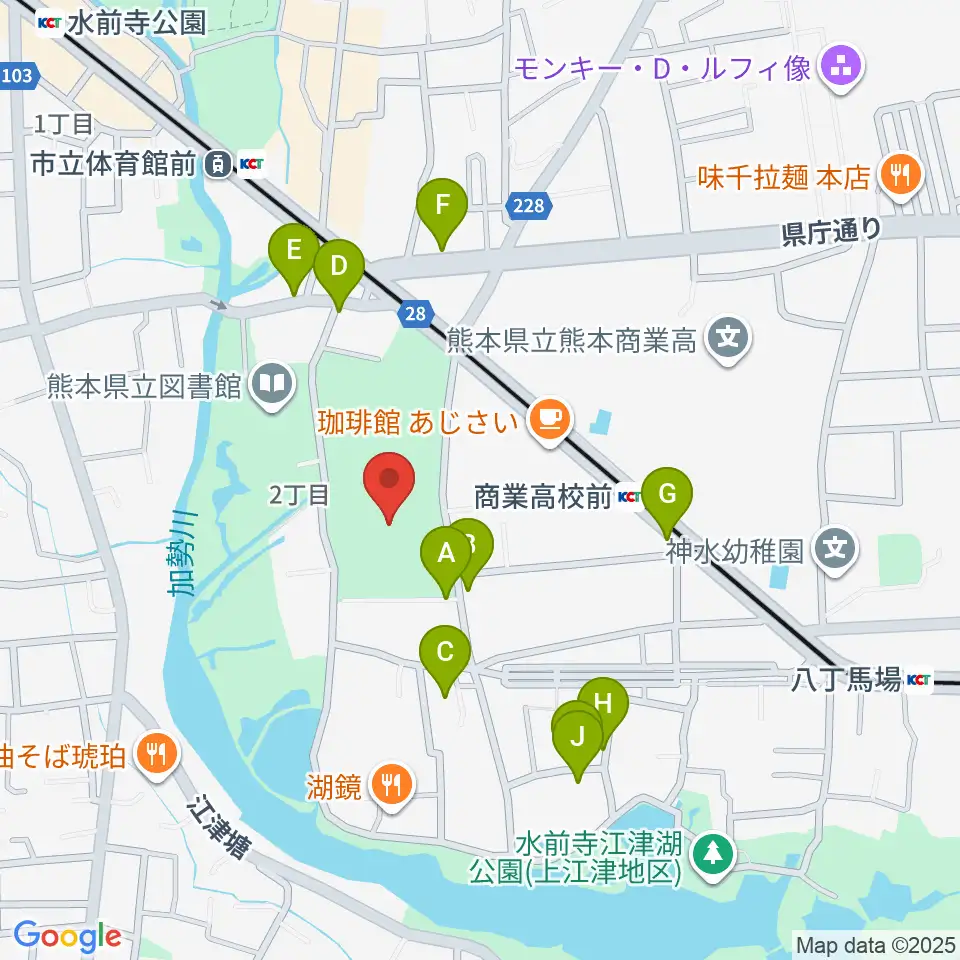 ナースパワーアリーナ周辺の駐車場・コインパーキング一覧地図