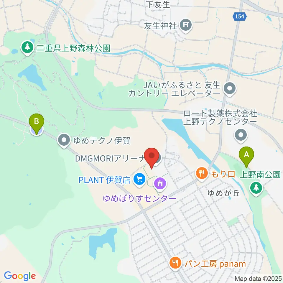 DMGMORIアリーナ周辺の駐車場・コインパーキング一覧地図