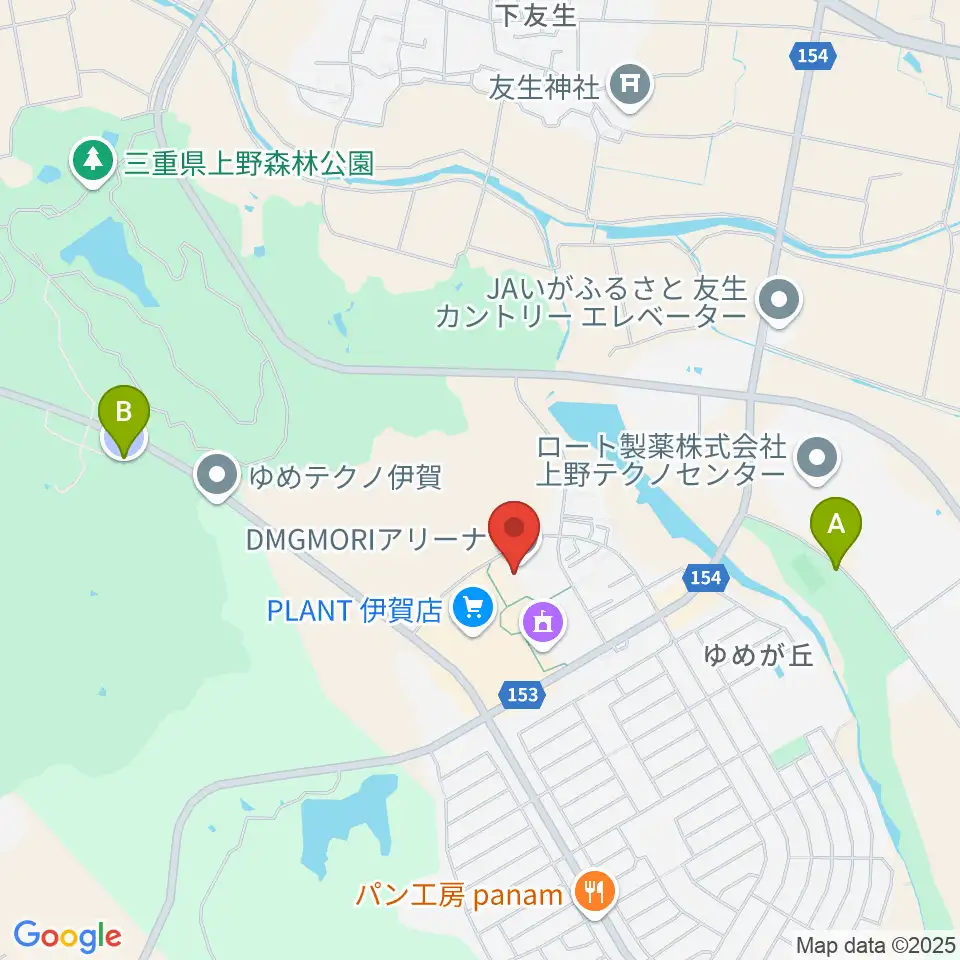 DMGMORIアリーナ周辺の駐車場・コインパーキング一覧地図