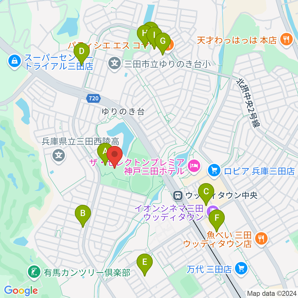 親和学園駒ケ谷体育館周辺の駐車場・コインパーキング一覧地図