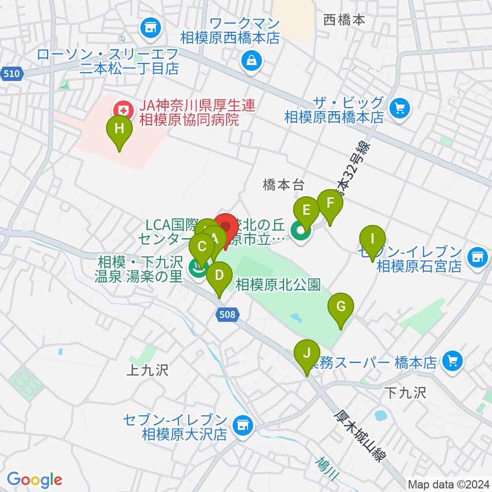 ほねごりアリーナ周辺の駐車場・コインパーキング一覧地図