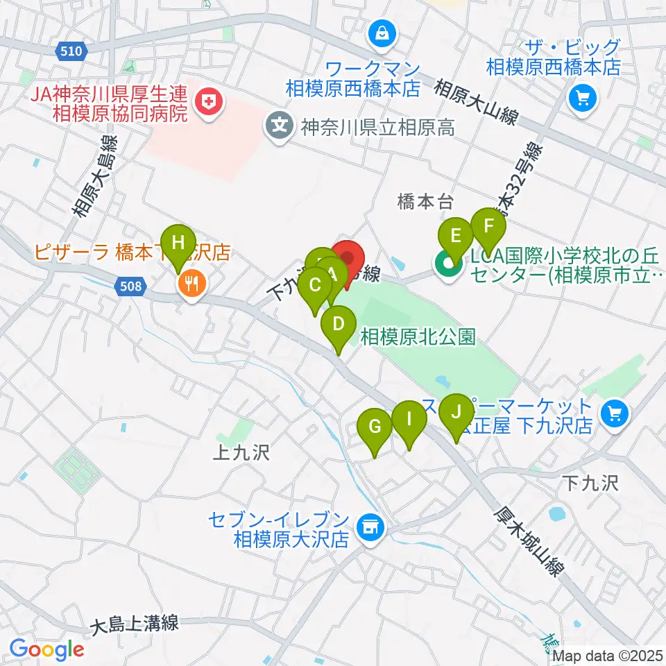 ほねごりアリーナ周辺の駐車場・コインパーキング一覧地図