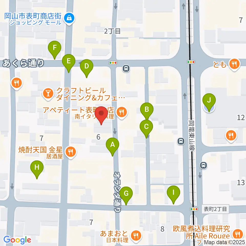 長谷川楽器ウインドパサージュ周辺の駐車場・コインパーキング一覧地図