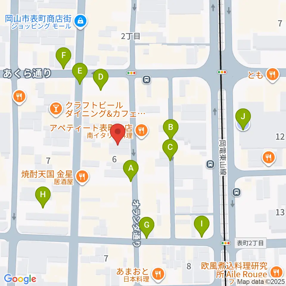 長谷川楽器ウインドパサージュ周辺の駐車場・コインパーキング一覧地図