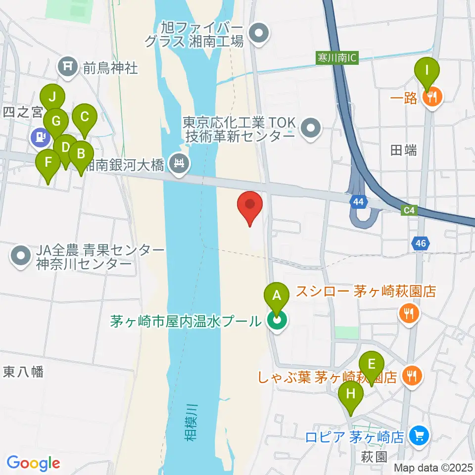 田端スポーツ公園野球場周辺の駐車場・コインパーキング一覧地図