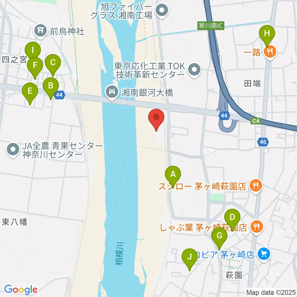 田端スポーツ公園野球場周辺の駐車場・コインパーキング一覧地図