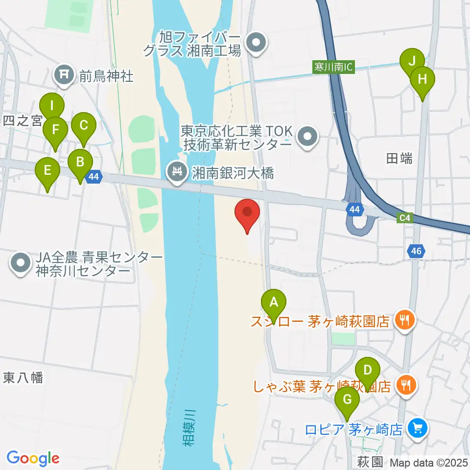 田端スポーツ公園野球場周辺の駐車場・コインパーキング一覧地図