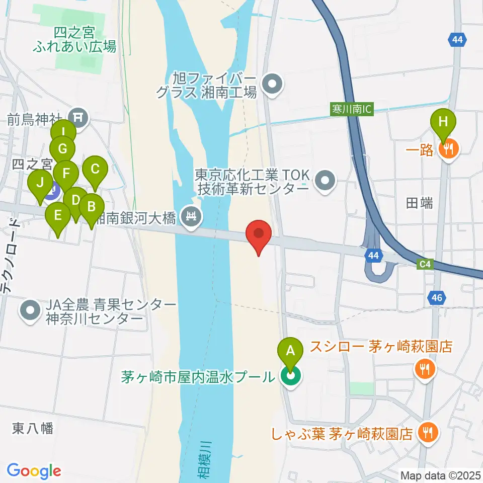 田端スポーツ公園多目的運動場周辺の駐車場・コインパーキング一覧地図