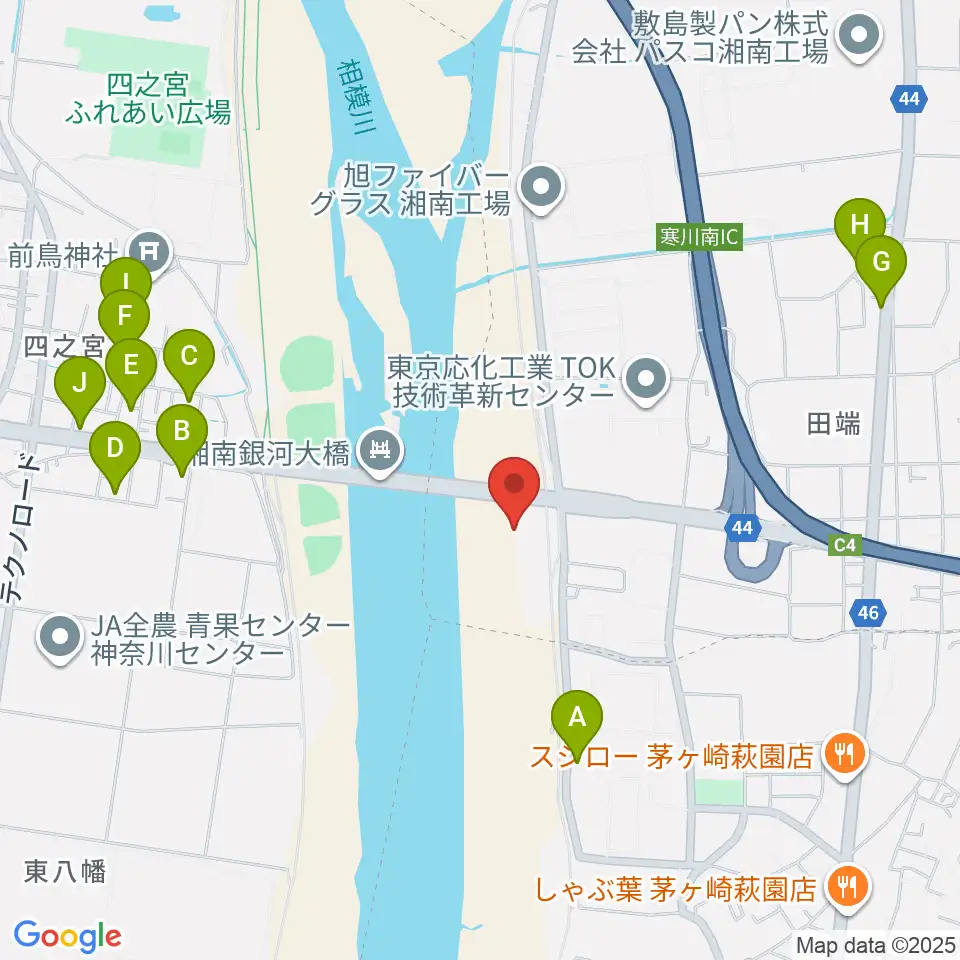 田端スポーツ公園多目的運動場周辺の駐車場・コインパーキング一覧地図