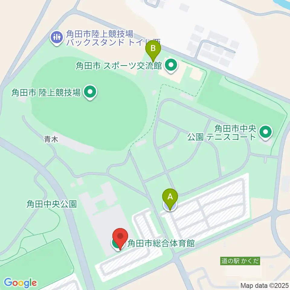 NIKKOアリーナかくだ周辺の駐車場・コインパーキング一覧地図