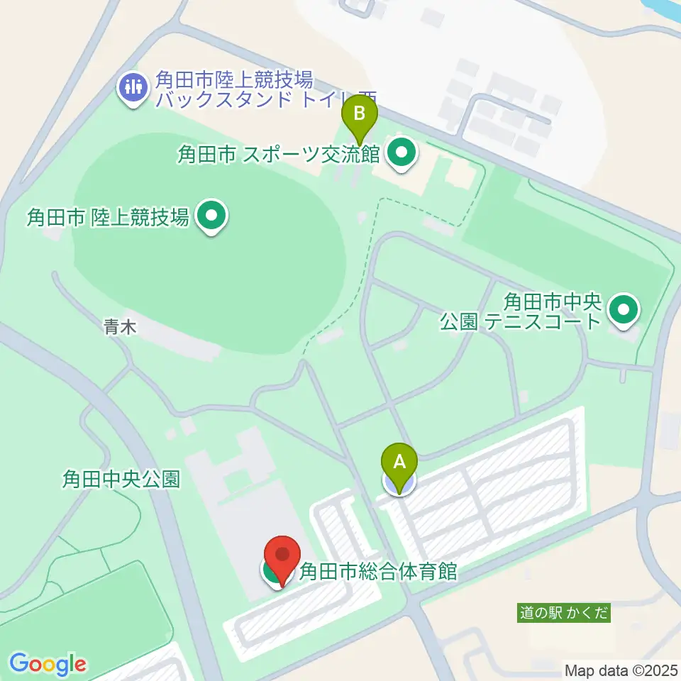 NIKKOアリーナかくだ周辺の駐車場・コインパーキング一覧地図