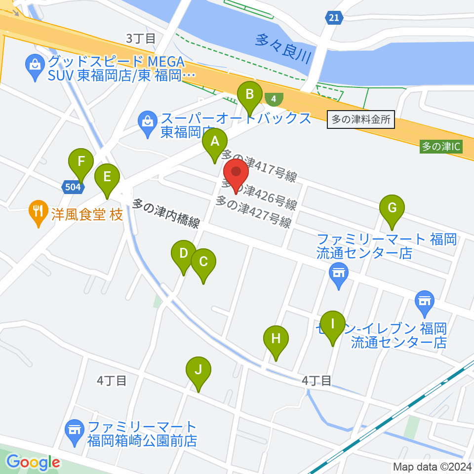 ナイスビームスタジオ周辺の駐車場・コインパーキング一覧地図