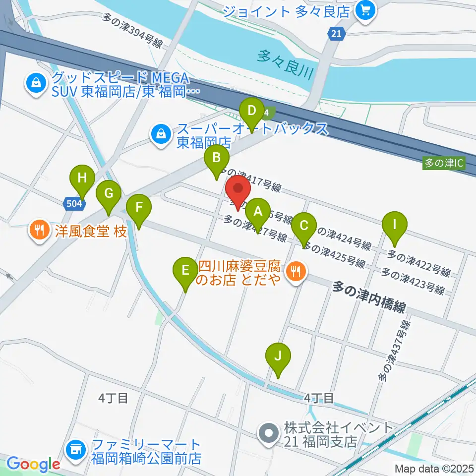 ナイスビームスタジオ周辺の駐車場・コインパーキング一覧地図