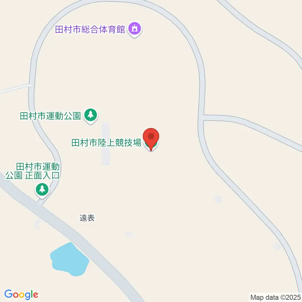 田村市陸上競技場周辺の駐車場・コインパーキング一覧地図