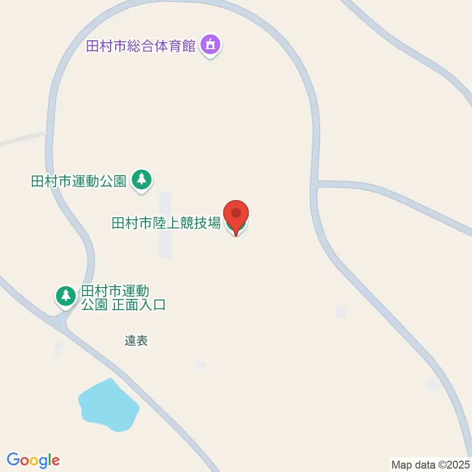 田村市陸上競技場周辺の駐車場・コインパーキング一覧地図