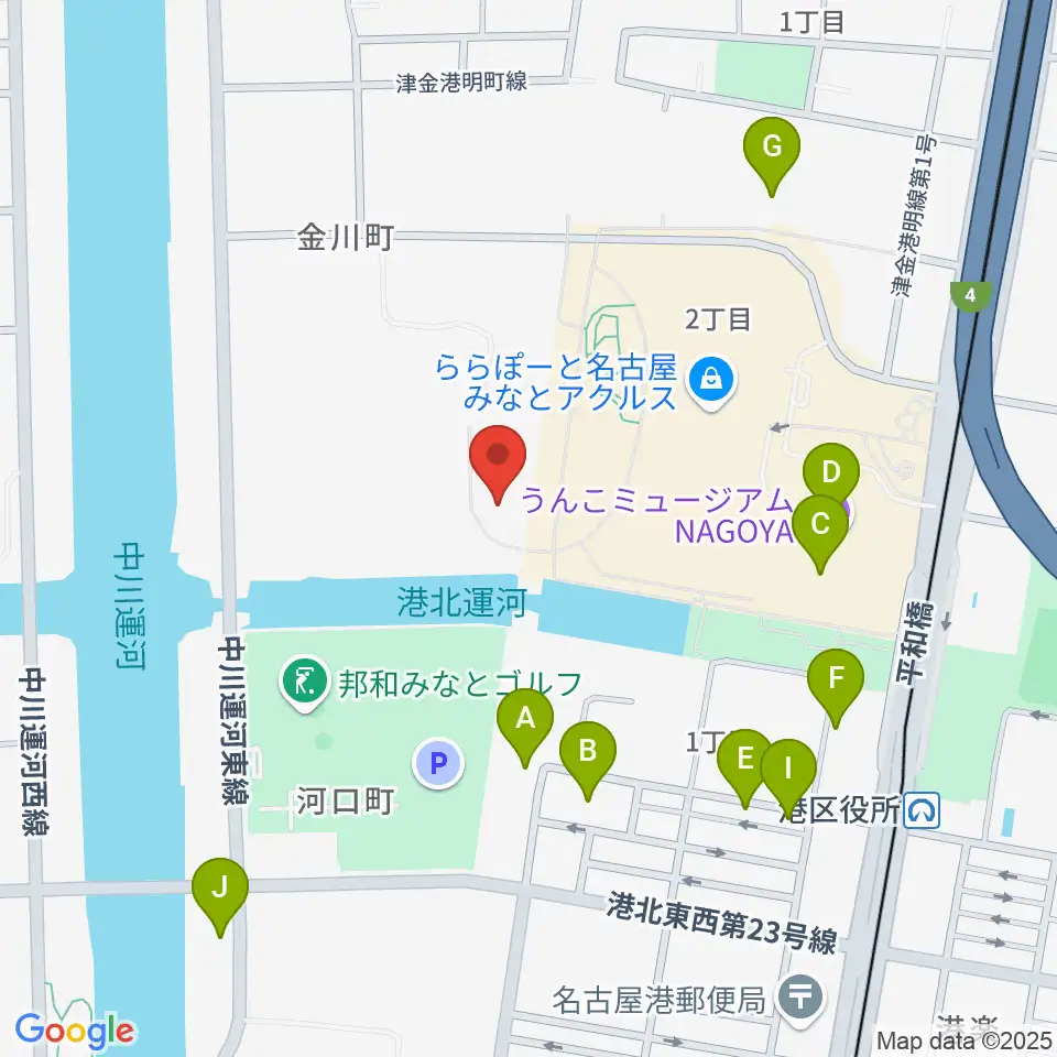 コムテックポートベース周辺の駐車場・コインパーキング一覧地図