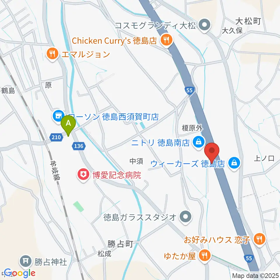 スタジオトリゴロ周辺の駐車場・コインパーキング一覧地図