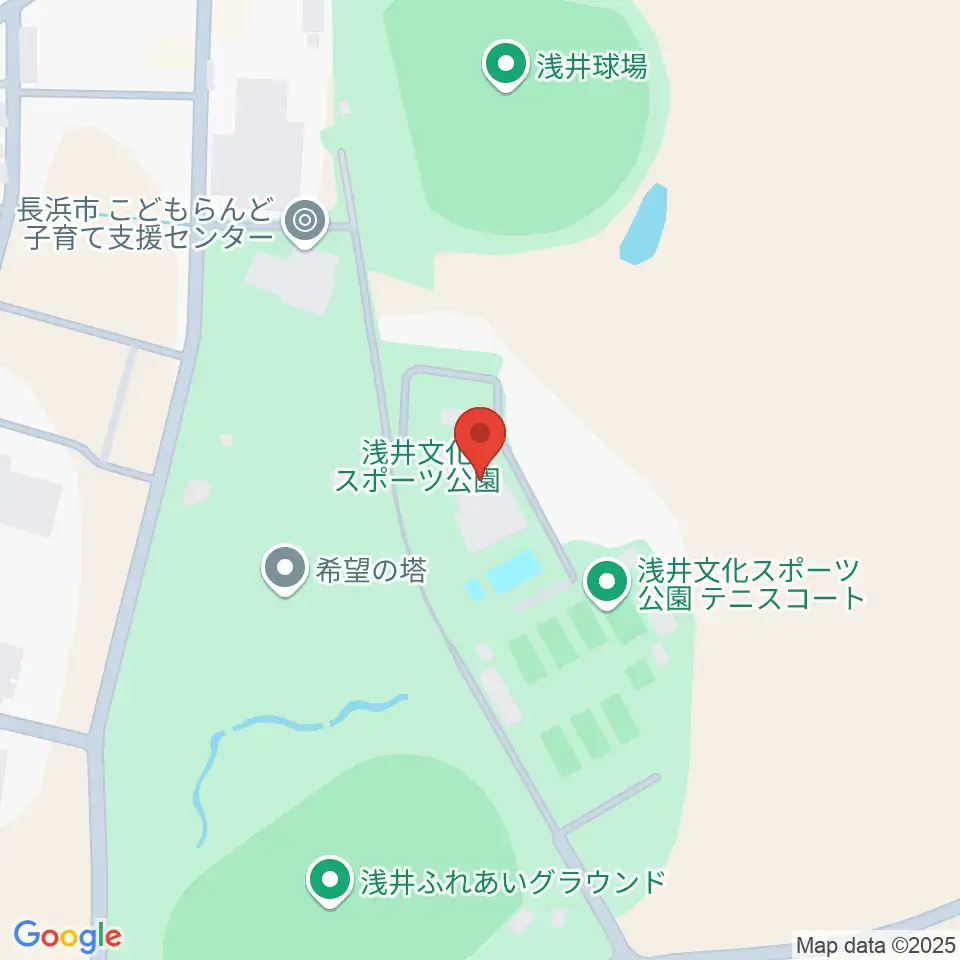 長浜市浅井B＆G海洋センター周辺の駐車場・コインパーキング一覧地図