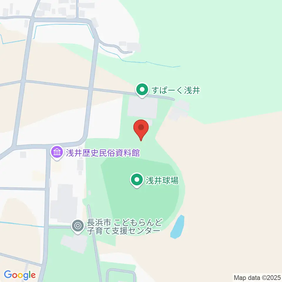 すぱーく浅井周辺の駐車場・コインパーキング一覧地図