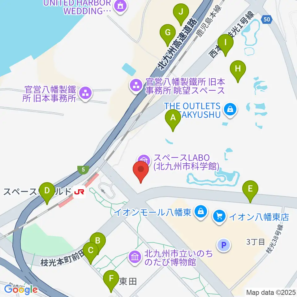 スペースLABO周辺の駐車場・コインパーキング一覧地図