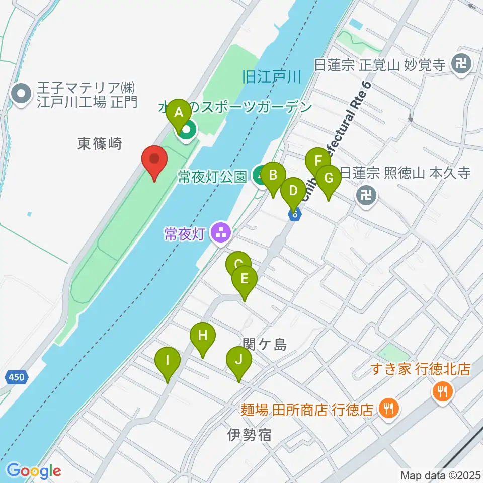 水辺のスポーツガーデン多目的広場周辺の駐車場・コインパーキング一覧地図