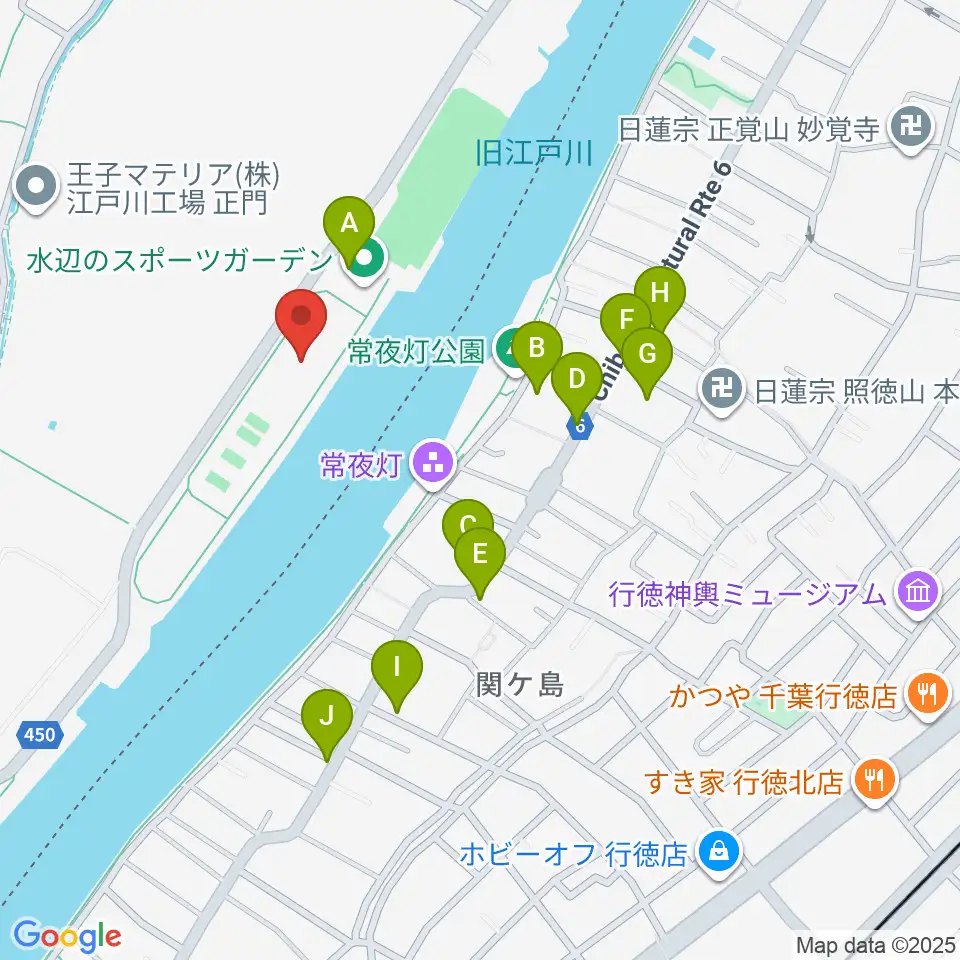 水辺のスポーツガーデン多目的広場周辺の駐車場・コインパーキング一覧地図