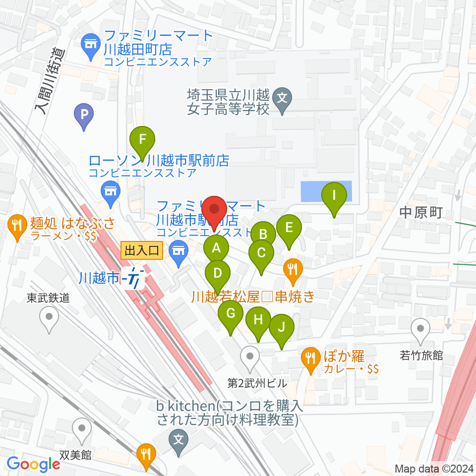 STUDIO CHIKO（スタジオチコ）周辺の駐車場・コインパーキング一覧地図