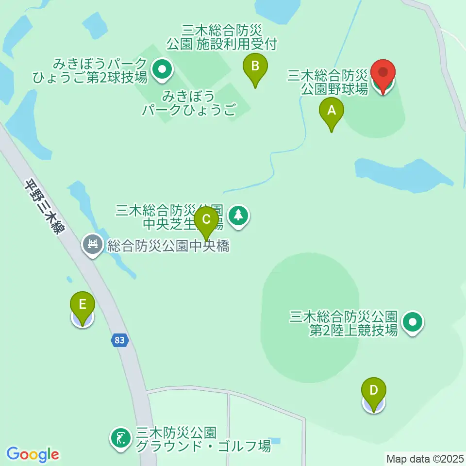 サムティドリームスタジアム周辺の駐車場・コインパーキング一覧地図