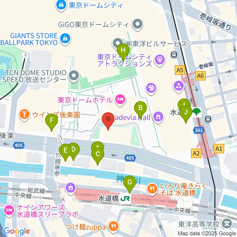 IMM THEATER周辺の駐車場・コインパーキング一覧地図