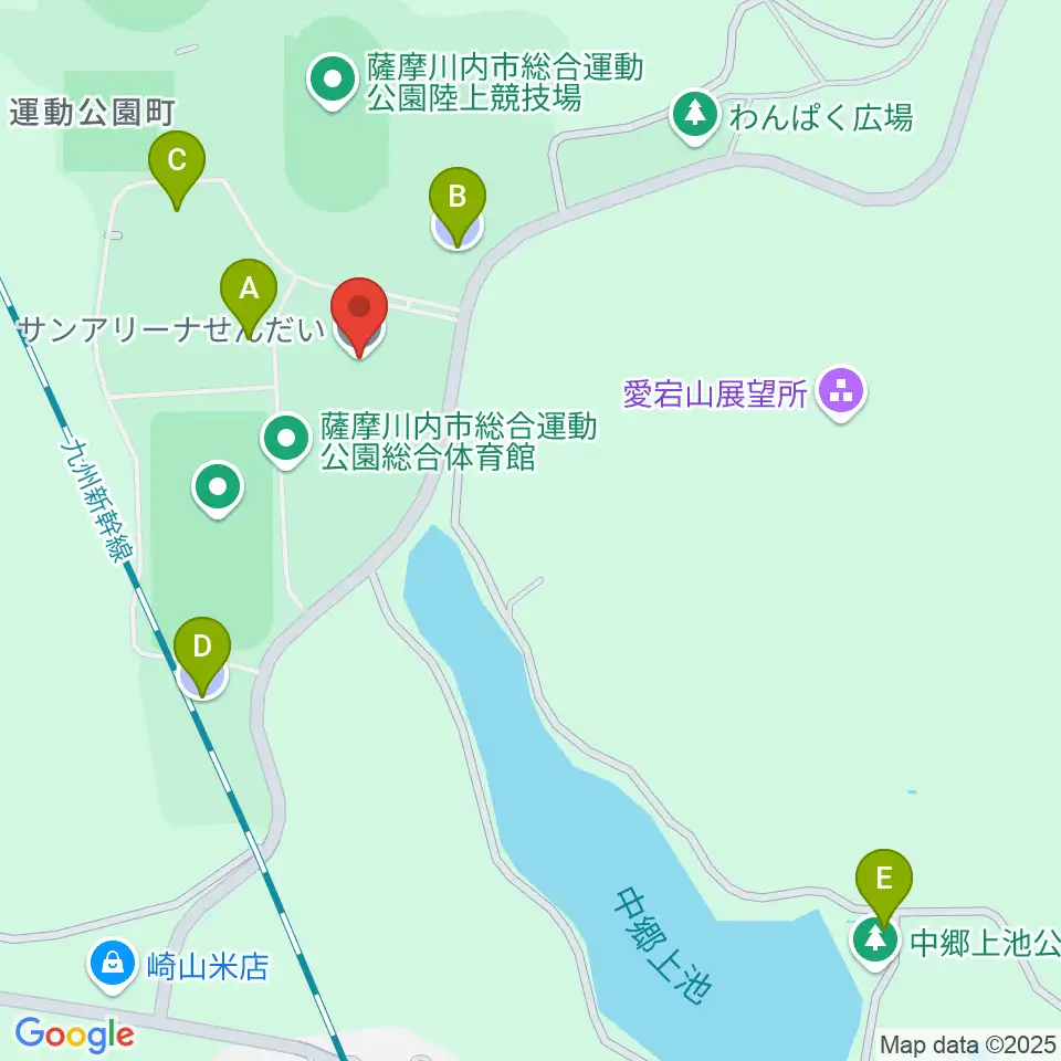 サンアリーナせんだい周辺の駐車場・コインパーキング一覧地図