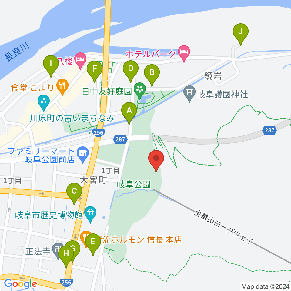 加藤栄三・東一記念美術館周辺の駐車場・コインパーキング一覧地図