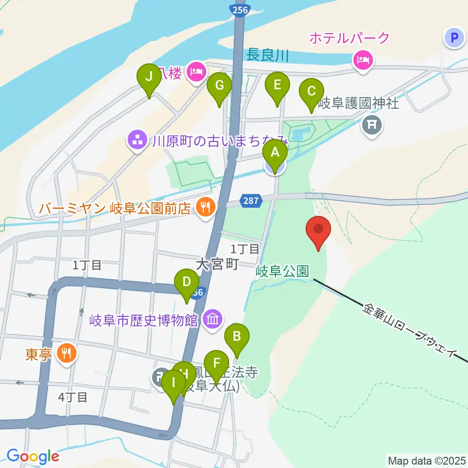 加藤栄三・東一記念美術館周辺の駐車場・コインパーキング一覧地図