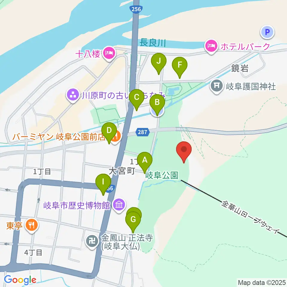 加藤栄三・東一記念美術館周辺の駐車場・コインパーキング一覧地図