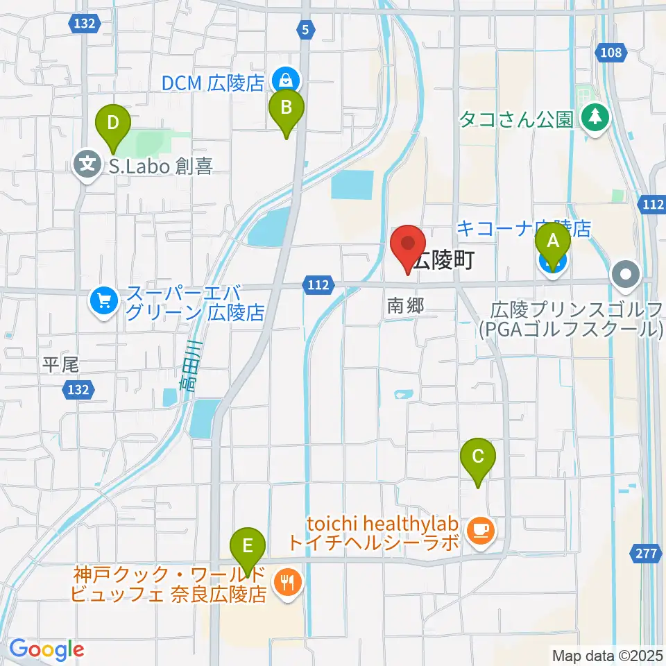 ニュービートスタジオ周辺の駐車場・コインパーキング一覧地図