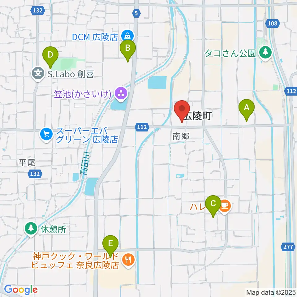 ニュービートスタジオ周辺の駐車場・コインパーキング一覧地図