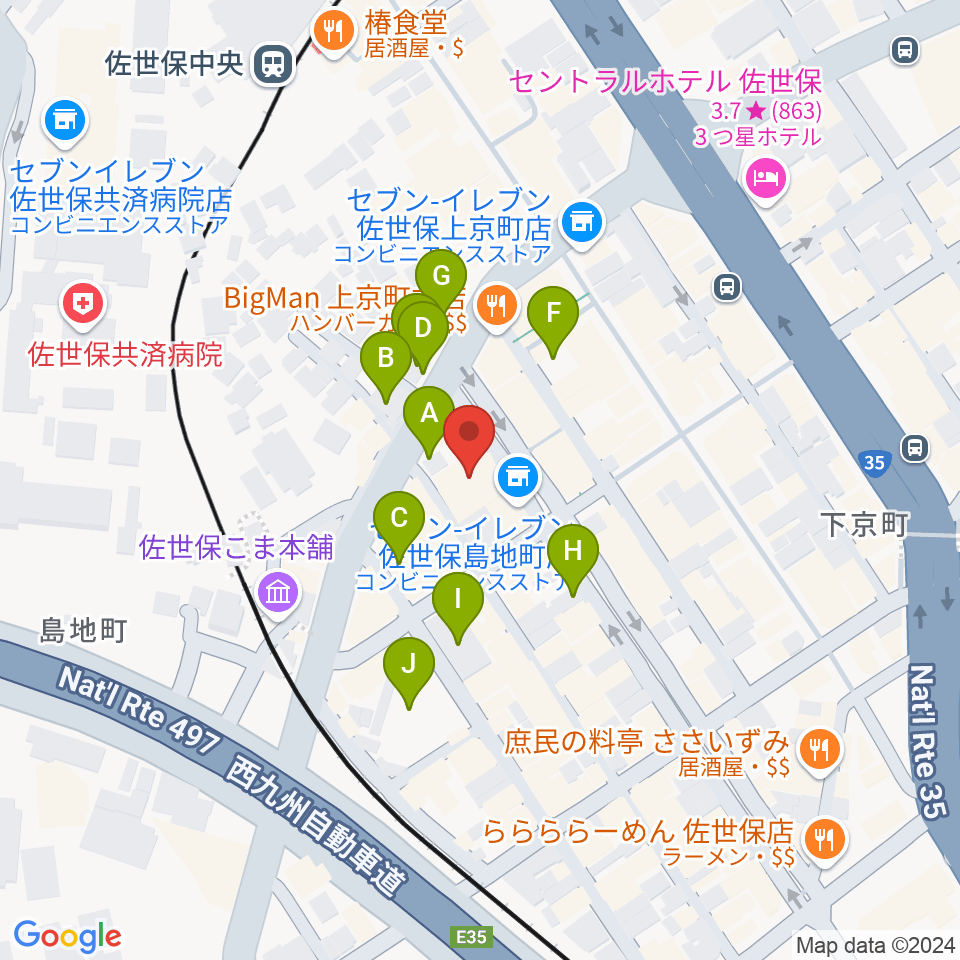 シネマボックス太陽周辺の駐車場・コインパーキング一覧地図