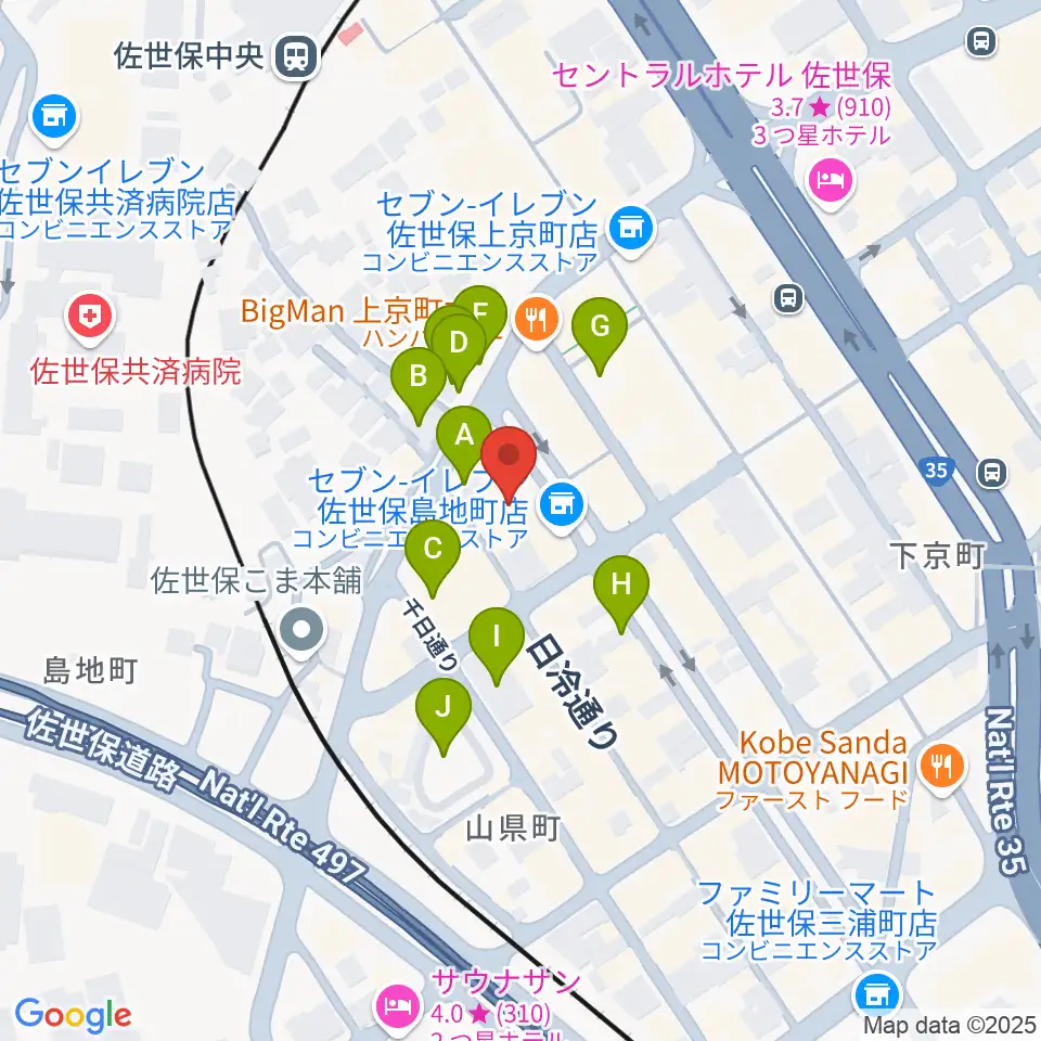 シネマボックス太陽周辺の駐車場・コインパーキング一覧地図
