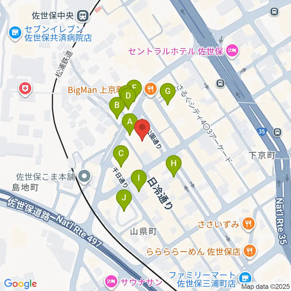 シネマボックス太陽周辺の駐車場・コインパーキング一覧地図