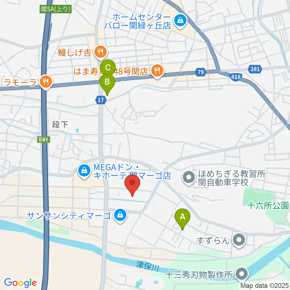シネックスマーゴ周辺の駐車場・コインパーキング一覧地図
