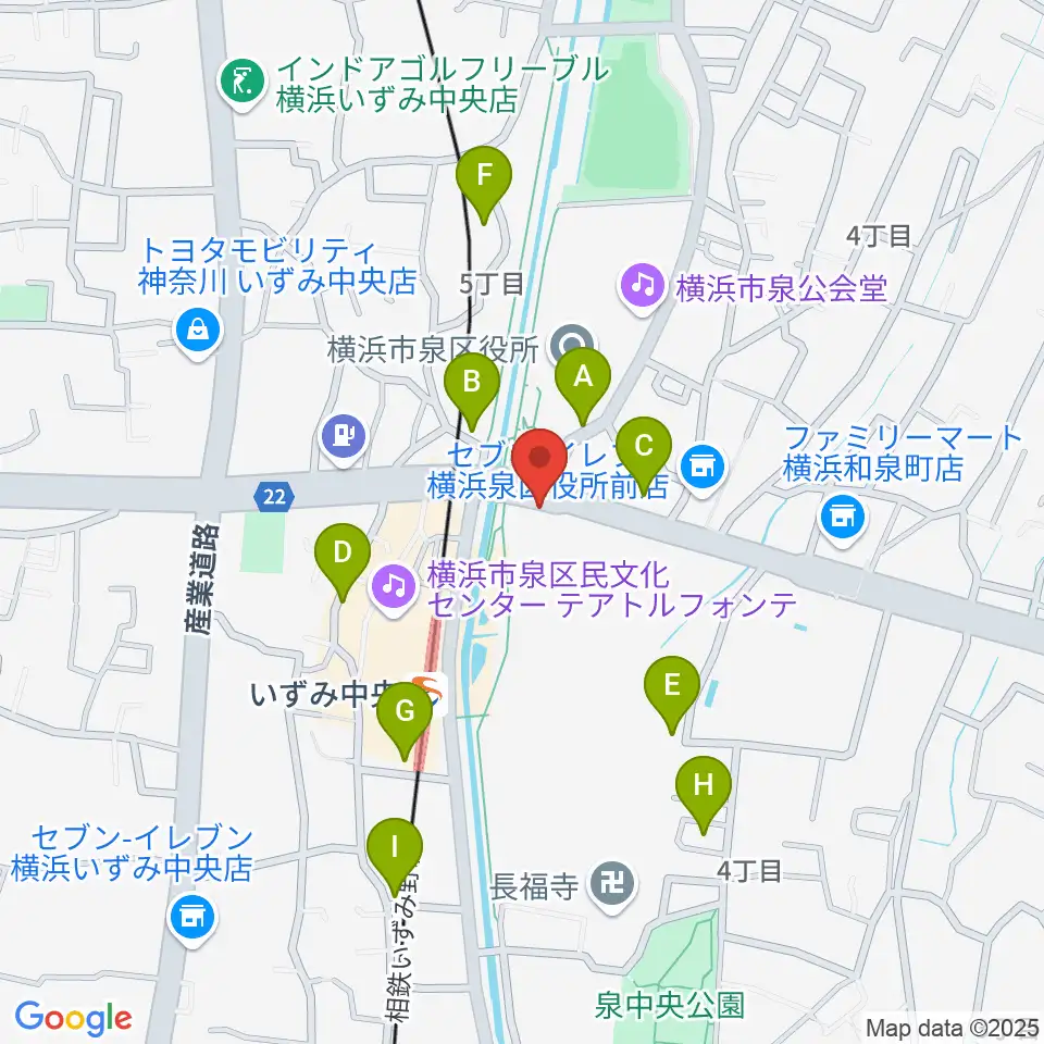 スタジオブルーム周辺の駐車場・コインパーキング一覧地図