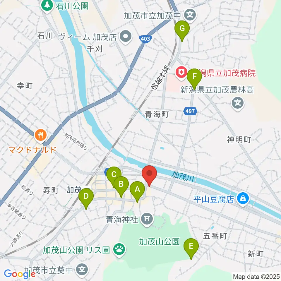 スタジオアッシュ周辺の駐車場・コインパーキング一覧地図