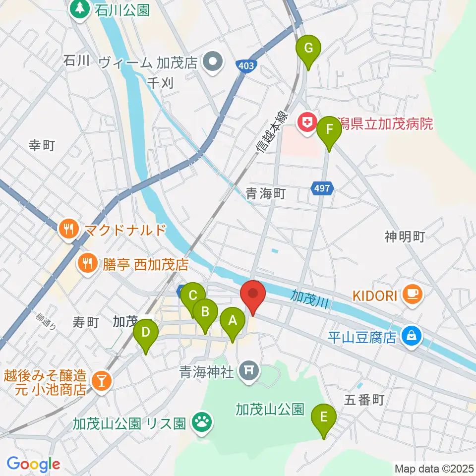 スタジオアッシュ周辺の駐車場・コインパーキング一覧地図