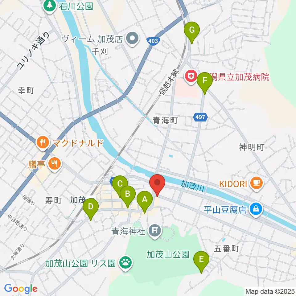 スタジオアッシュ周辺の駐車場・コインパーキング一覧地図