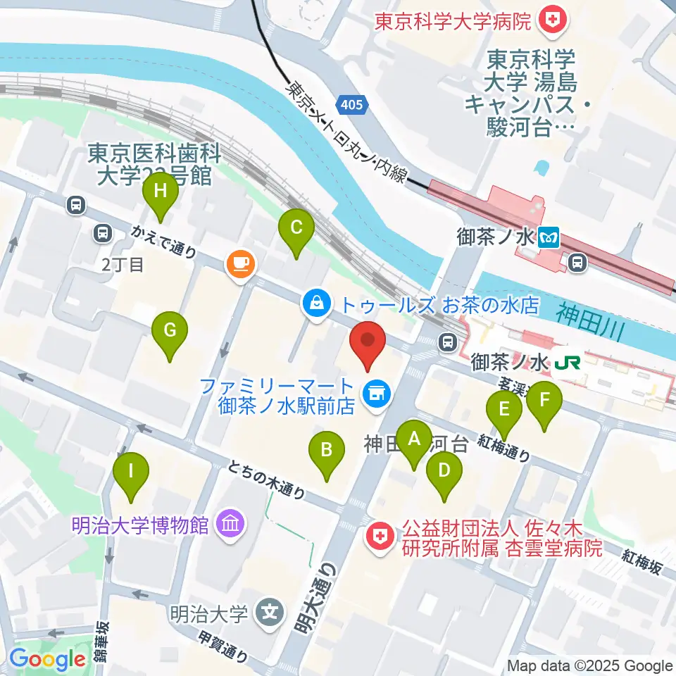 ESP GROOVE LOUNGE TOKYO周辺の駐車場・コインパーキング一覧地図